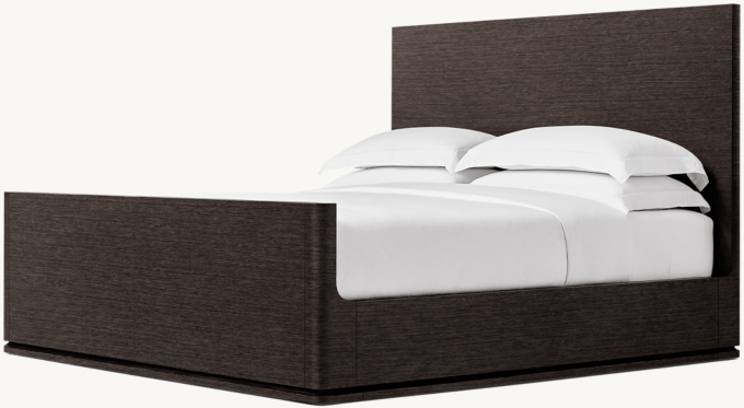 Ligné Panel Bed with Footboard