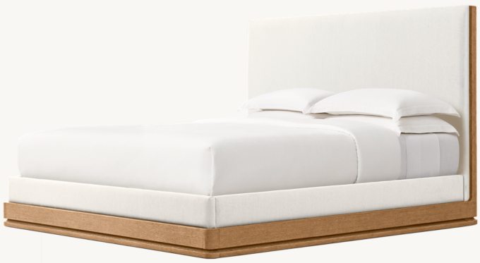 Ligné Fabric Panel bed