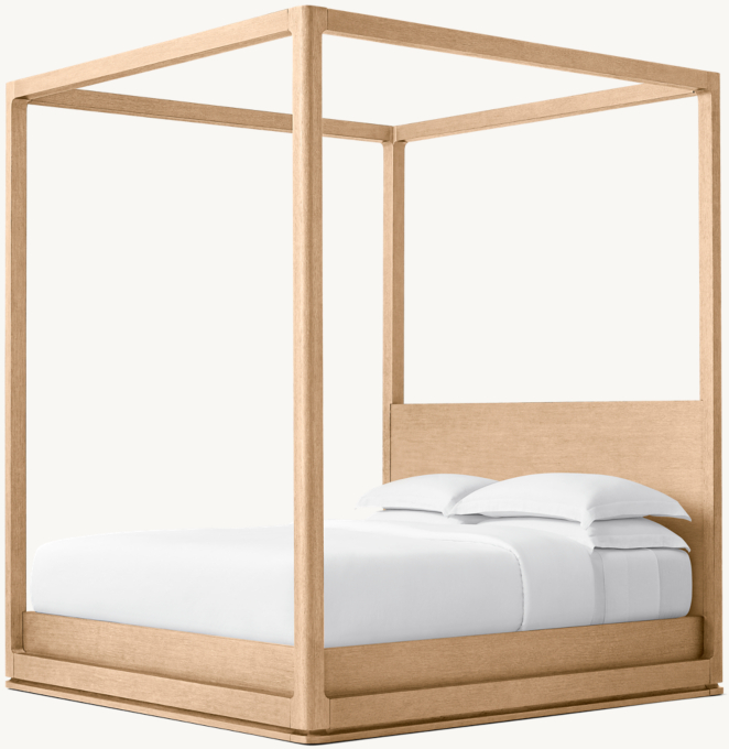 Rh wood beds discount