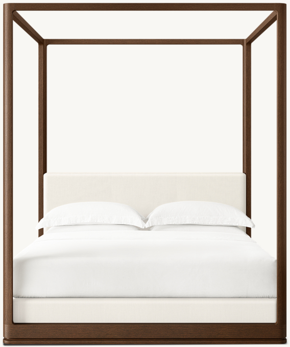 Ligne Fabric Canopy Bed