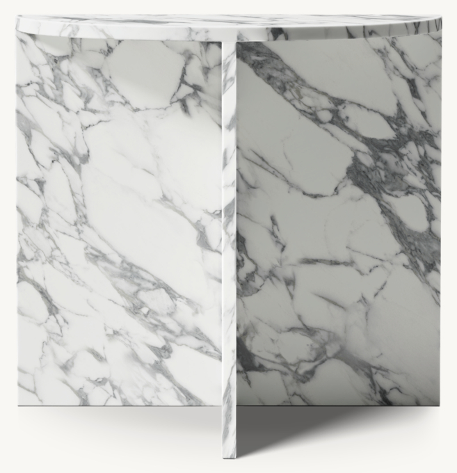 Vito Demilune Side Table