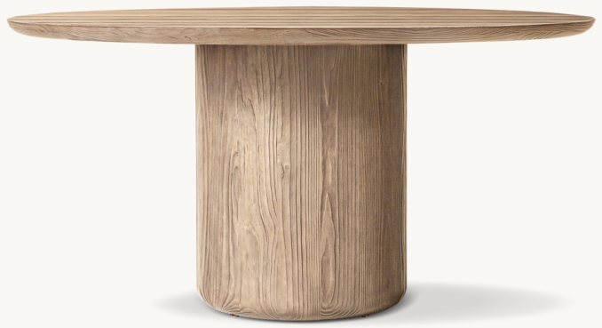 Ciro Pedestal Round Dining Table