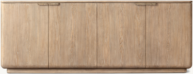 Front view of Ciro 4-Door Sideboard 