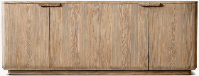 Front view of Ciro 4-Door Sideboard 