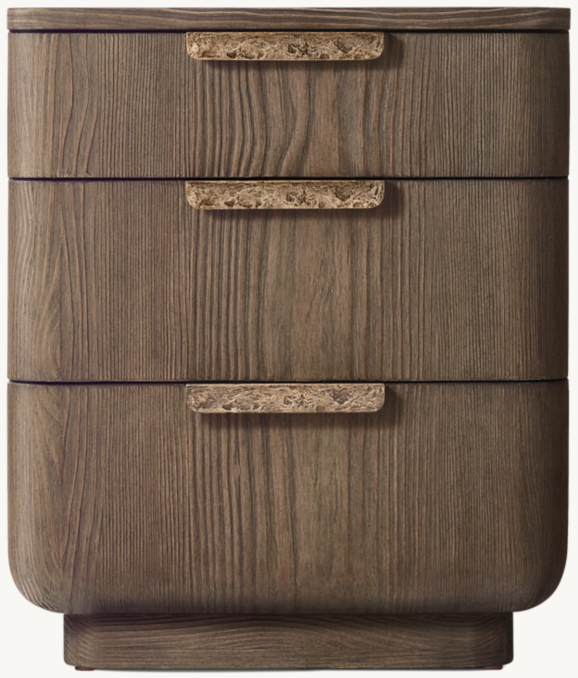 Front view of Ciro Closed Nightstand