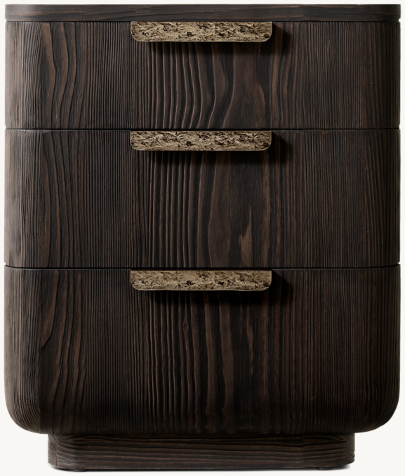 Front view of Ciro Closed Nightstand 
