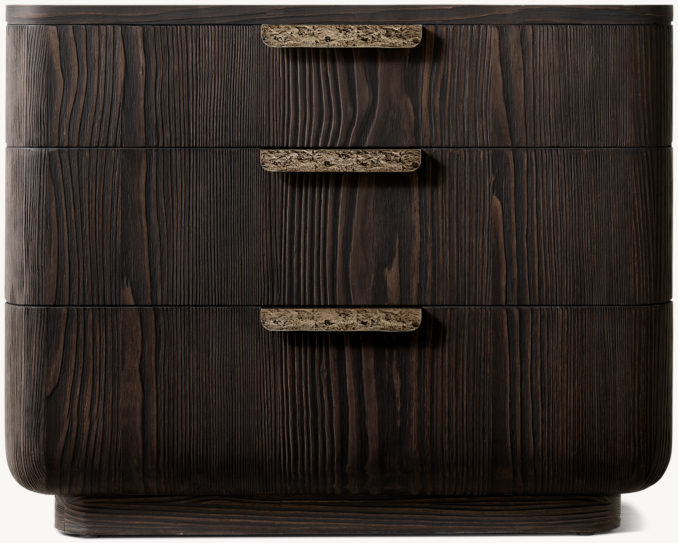 Front view of Ciro Closed Nightstand 