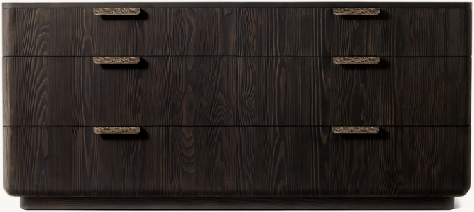 Front view of Ciro 6-Drawer Dresser 