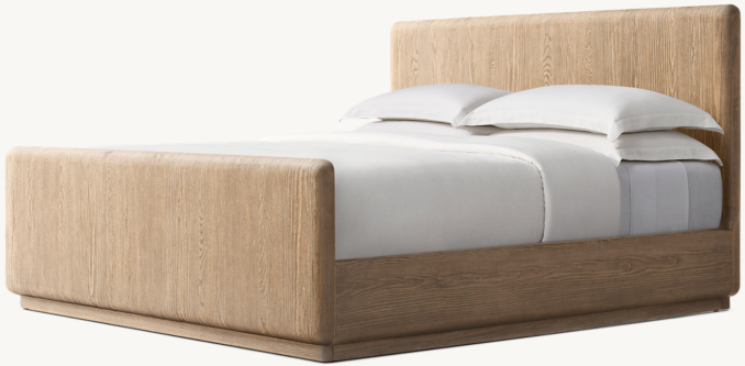 Shown in Natural Performance Linen Weave with Greige European Fir finish.