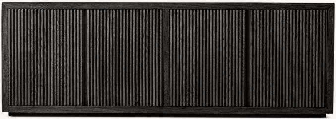 Shown in Reclaimed Black Oak.