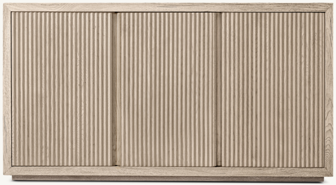 Shown in Reclaimed Bleached Oak.