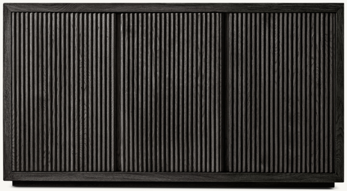 Shown in Reclaimed Black Oak.