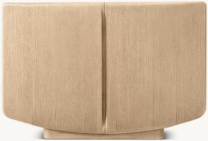 Front view of Dalia Double-Door Sideboard 