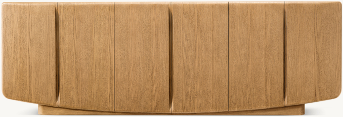 Front view of Dalia 6-Door Sideboard 