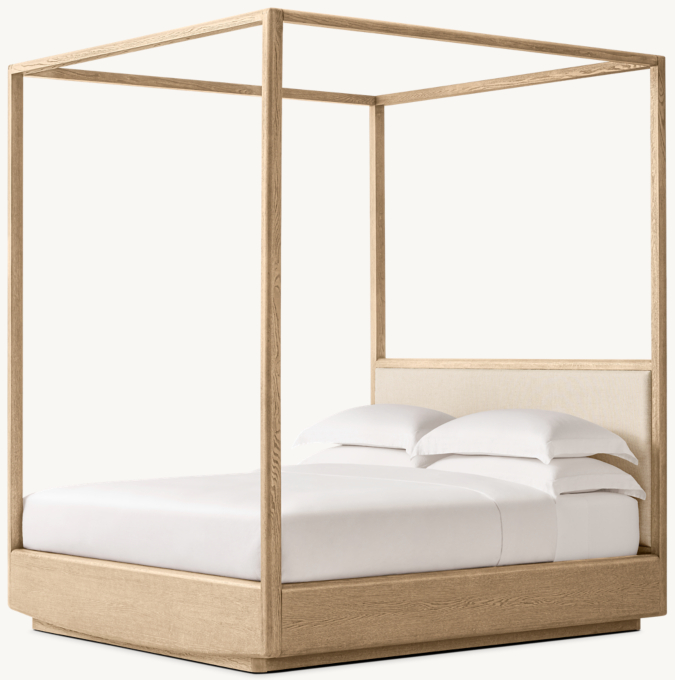 Dalia Fabric Canopy Bed