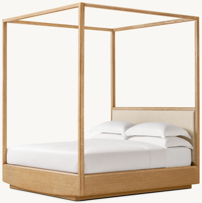 Dalia Fabric Canopy Bed