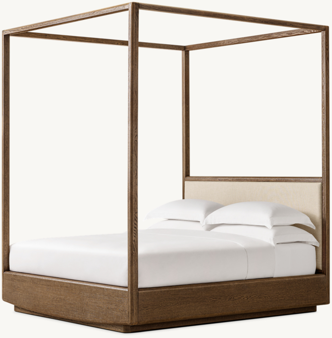 Dalia Fabric Canopy Bed