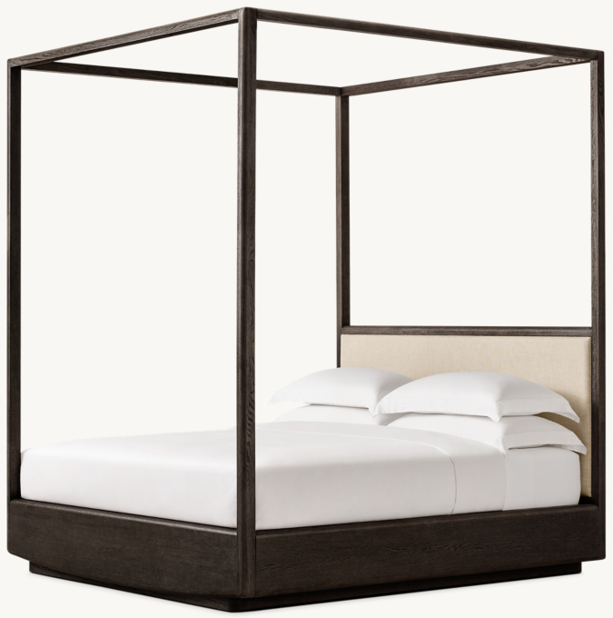 Dalia Fabric Canopy Bed