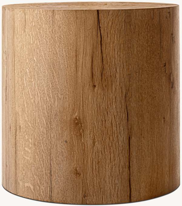 Oslo Plinth Round Side Table