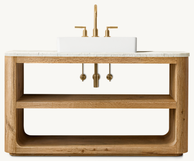 Oslo Single Extra-Wide Washstand