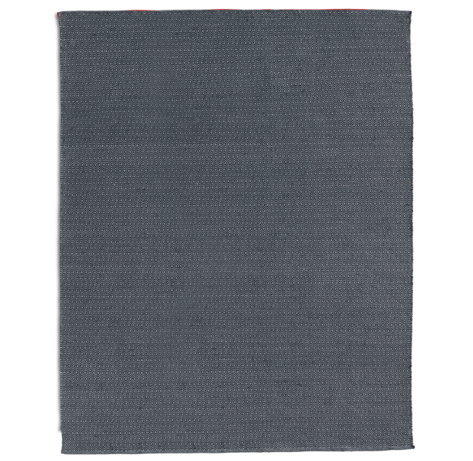 Geometric Flatweave Outdoor Rug Navy/Grey