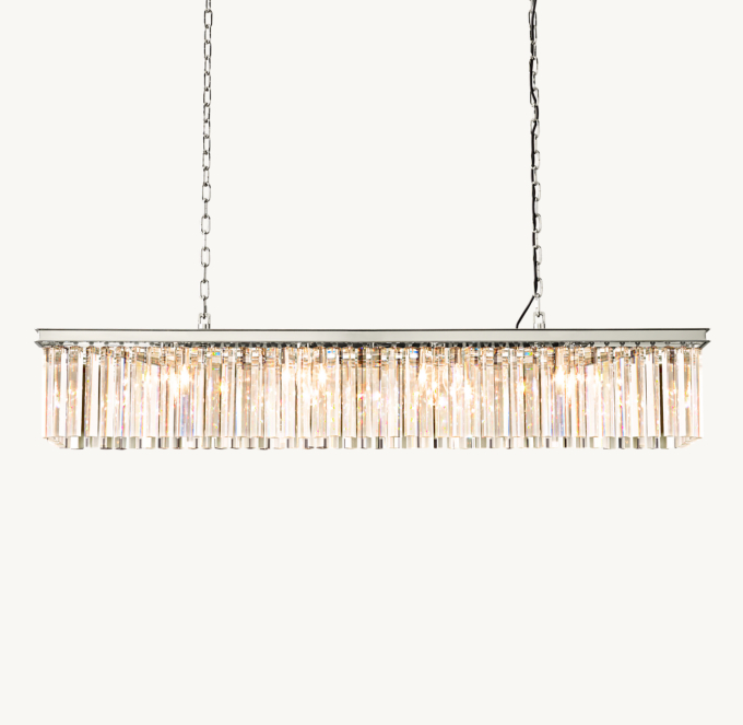 Rhys Rectangular Chandelier 60\"