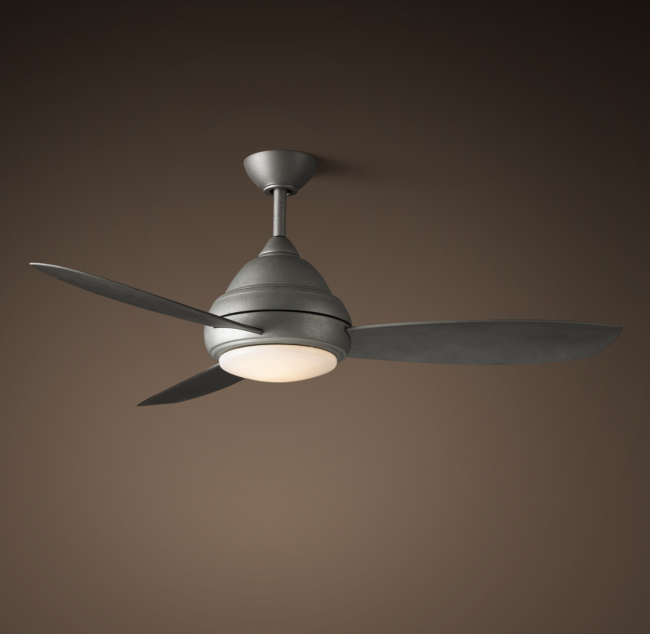 Concept Drop Down Ceiling Fan Restoration Hardware