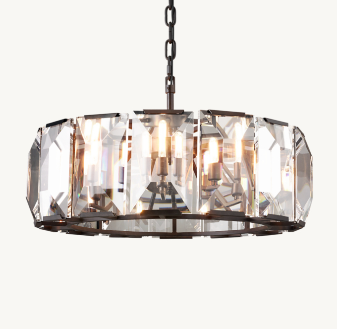 Restoration hardware store harlow chandelier