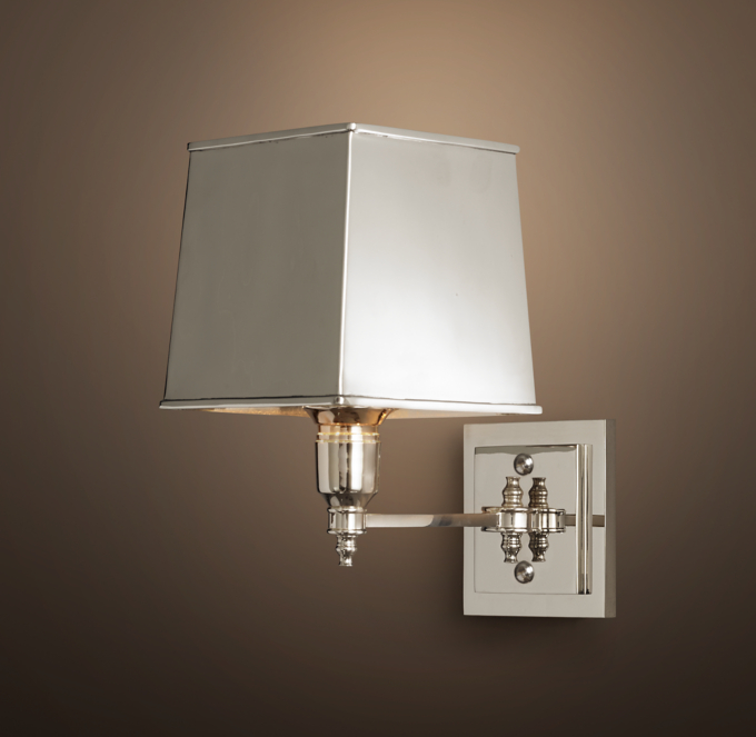 Claridge Metal Shade Sconce