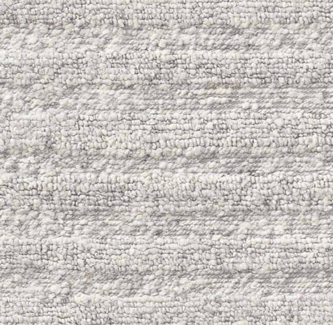 Overhead view of Almas Wool Rug Swatch 