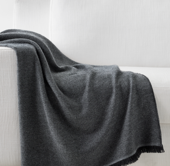 Nepalese Tonal Cashmere Throw