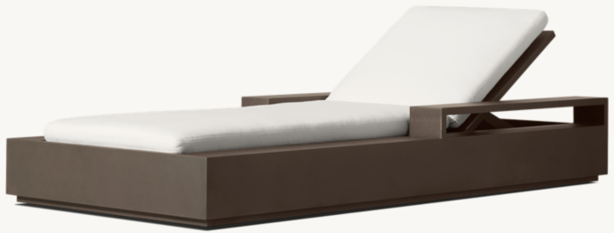 Marbella Aluminum Adjustable Chaise