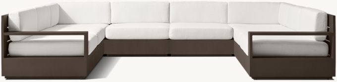 Marbella Aluminum Modular Customizable Sectional