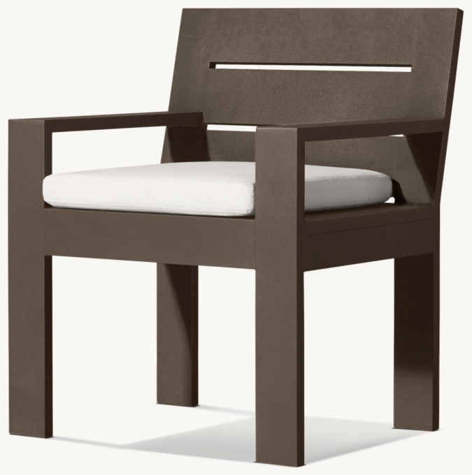 Marbella Aluminum Dining Armchair