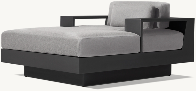 Cape Town Aluminum Chaise 