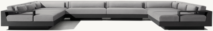 Cape Town Aluminum Customizable Modular Daybed