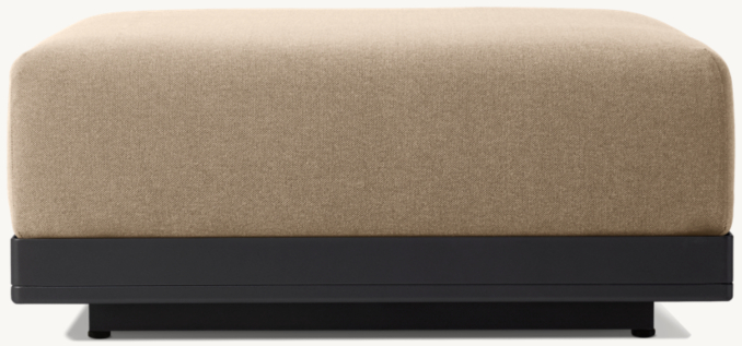 Santos Aluminum Modular Ottoman