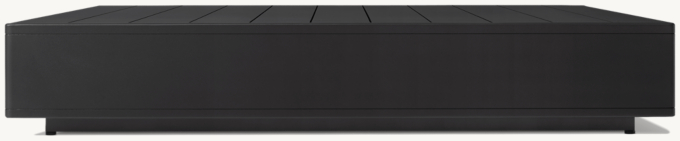 Santos Aluminum Square Coffee Table