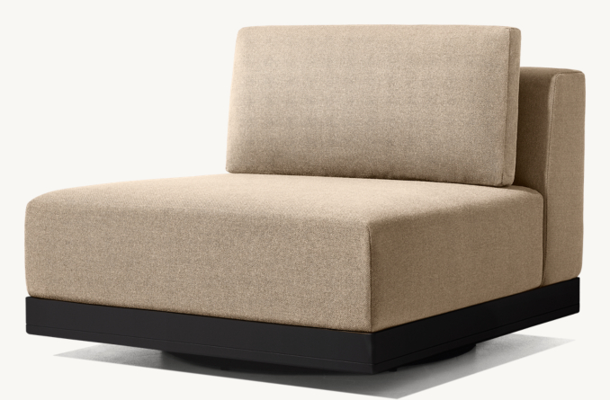 Santos Aluminum Swivel Lounge Chair