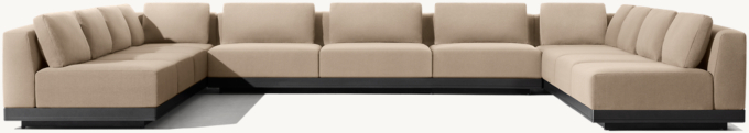 Santos Aluminum Modular Customizable Sectional