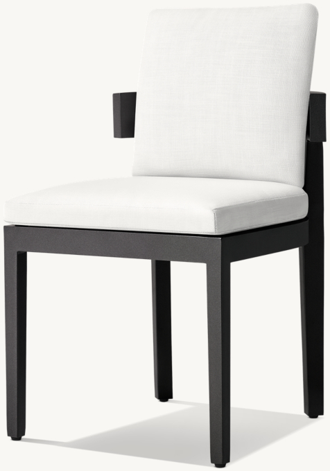 Balmain Aluminum Dining Side Chair