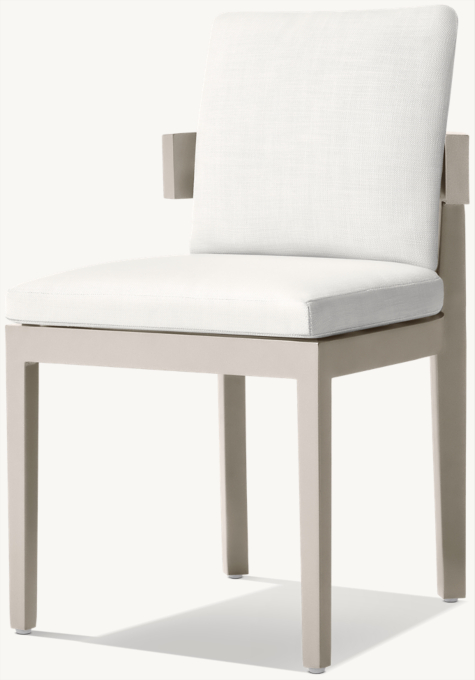 Balmain Aluminum Dining Side Chair