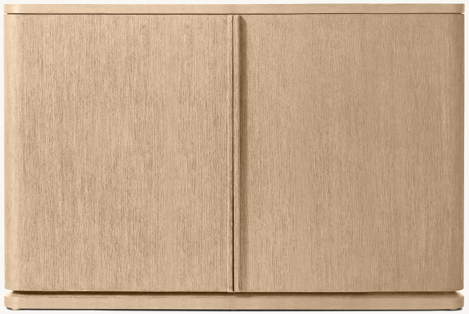 Shown in Greige Brushed Oak.