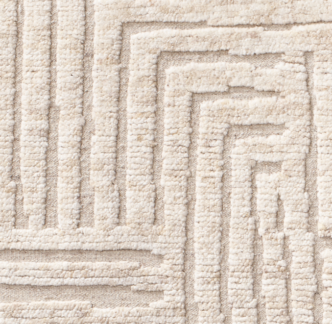 Mallavi Wool Rug Swatch | RH