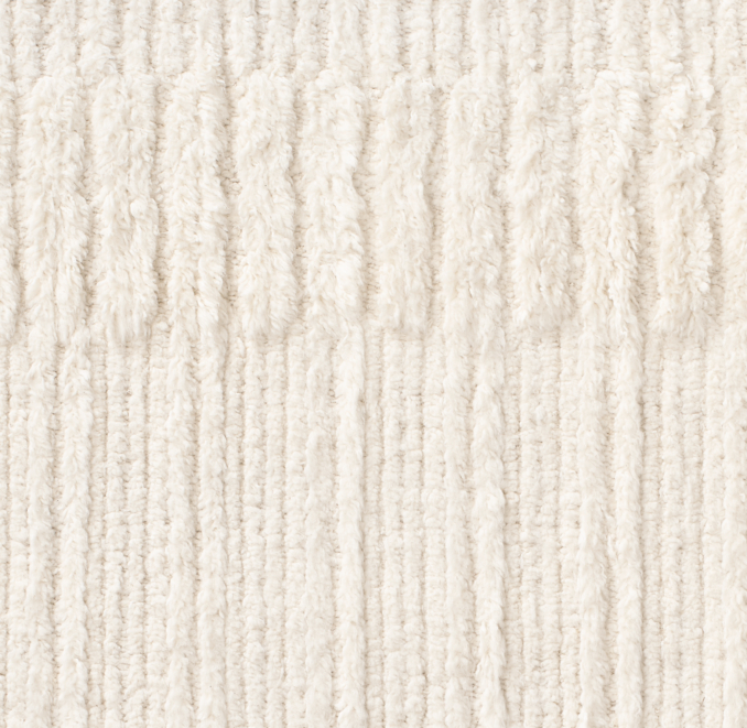 Overhead view of Salar Wool Rug Swatch 