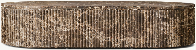 Shown in Brown Emperador Marble.