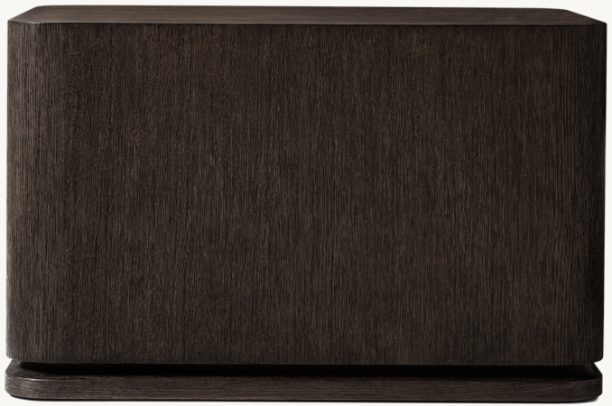 Shown in Black Brushed Oak.