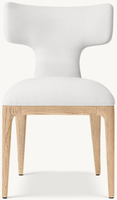 Restoration hardware white discount chair