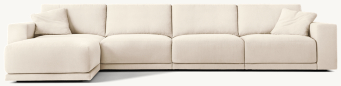 Bella Modular Left-Arm Sofa-Chaise Sectional