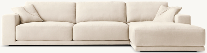 Bella Right-Arm Sofa-Chaise Sectional